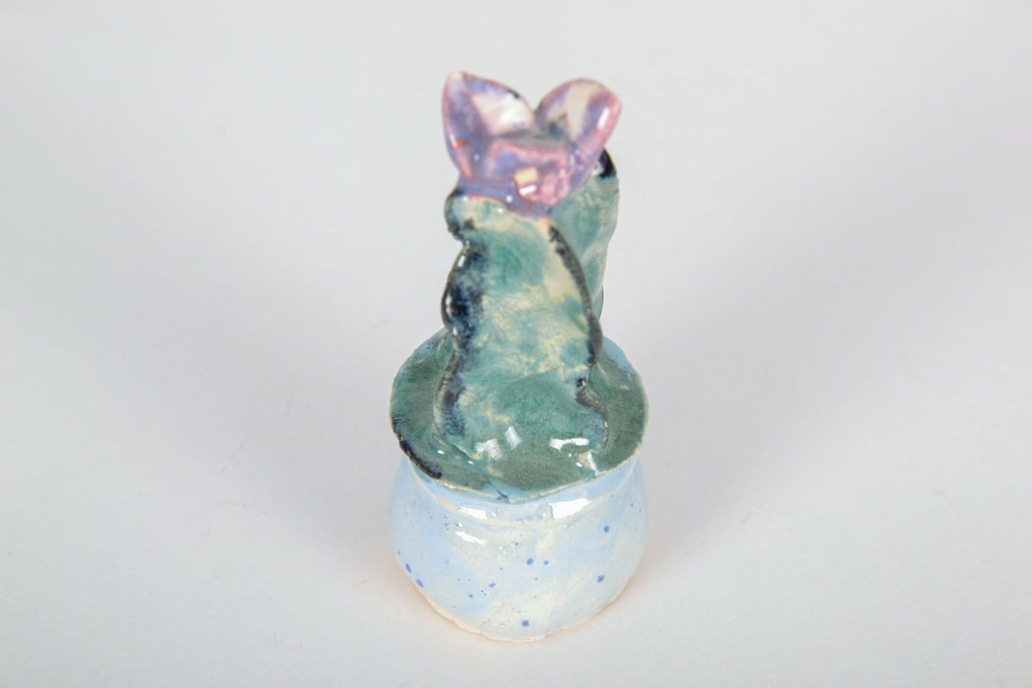 Figura de cerámica Cacto foto 3