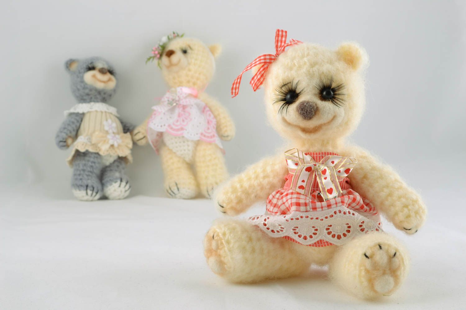 Designer toy Bear in Sun Dress photo 5