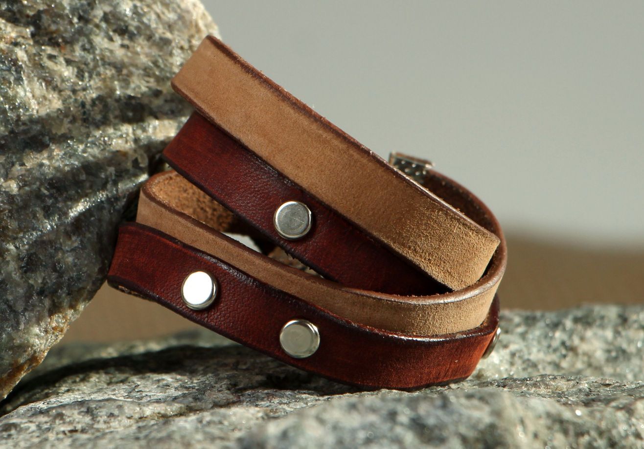 Leather bracelet photo 1