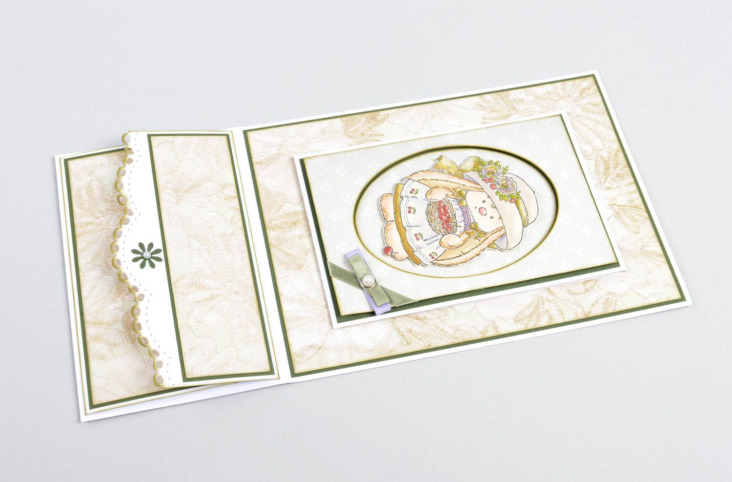 Handmade schöne Grußkarte Hase Karte für Geldgeschenke kreative Geschenkidee  foto 4