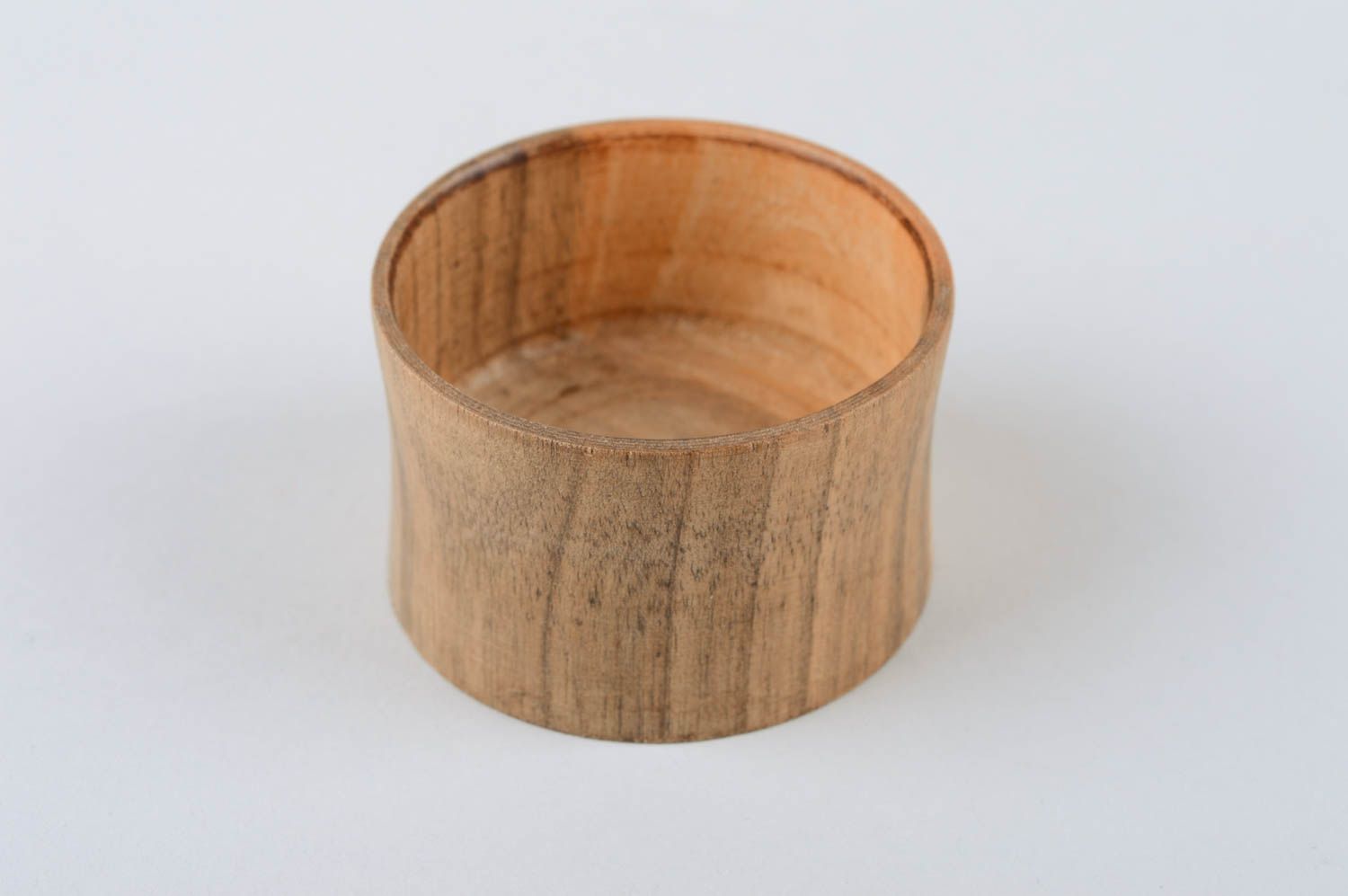 Holzdose rund handmade Geschirr aus Holz Designer Geschirr Geschenk für Frau foto 2