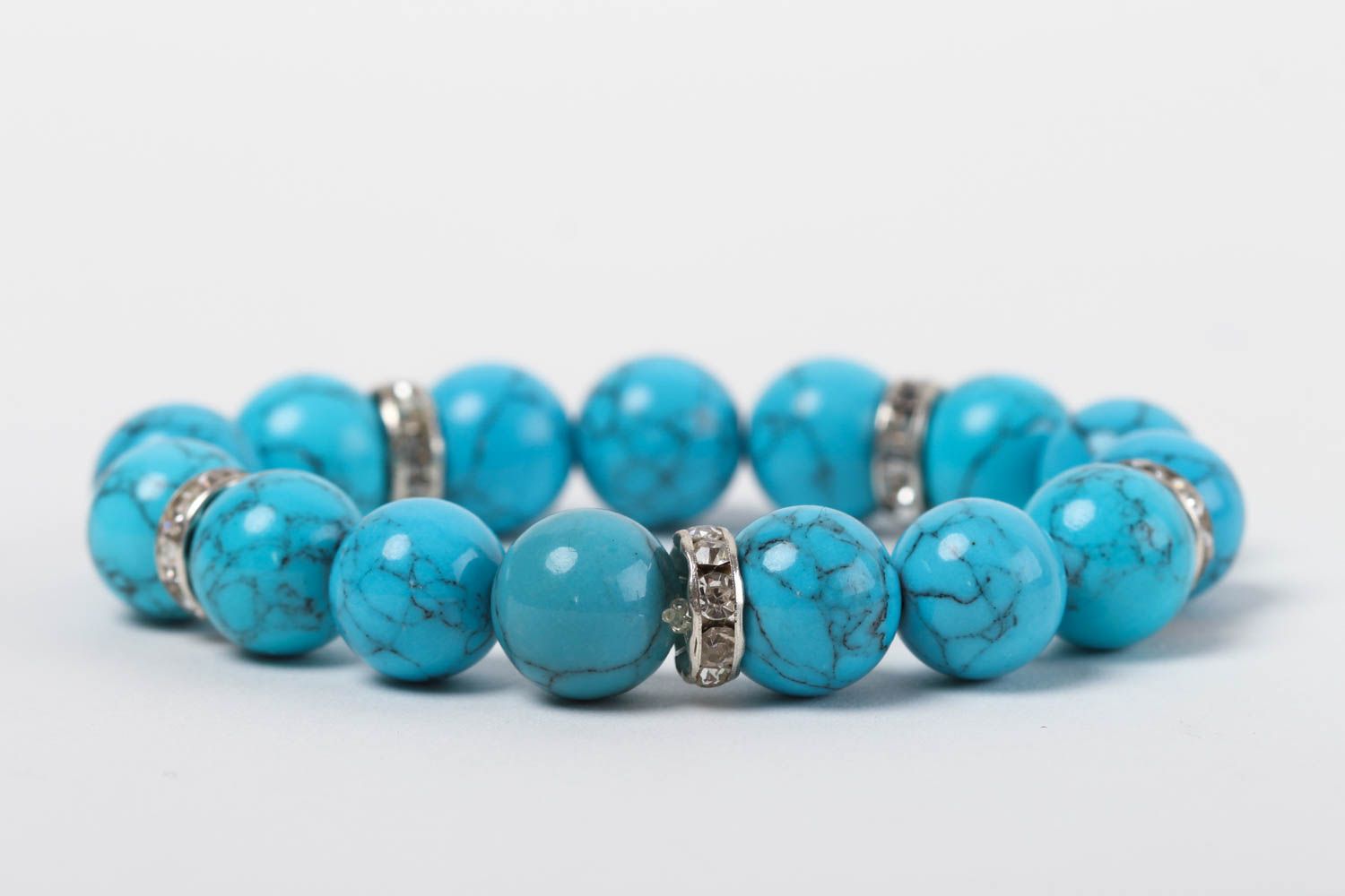 Hand-woven bracelet handmade turquoise bracelet designer jewelry for women photo 4