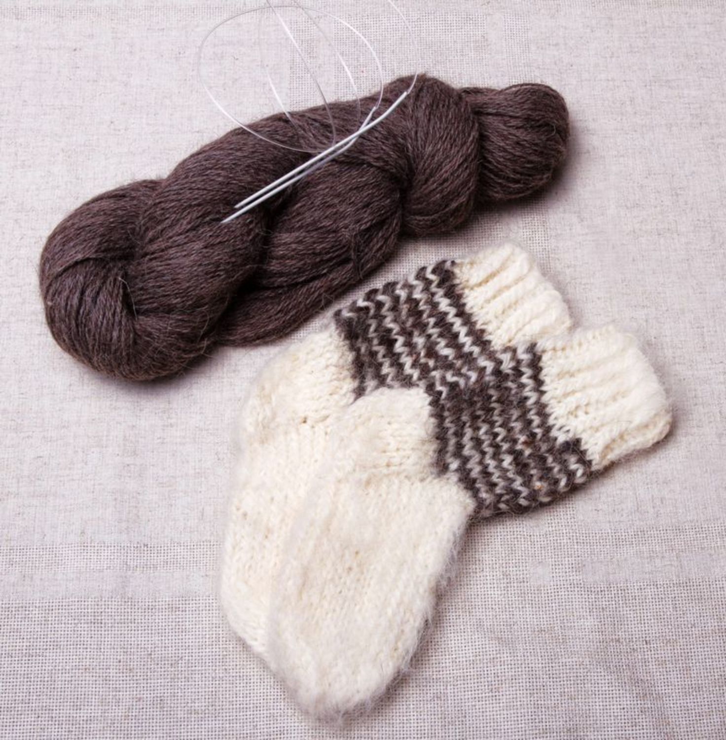 Теплые женские носки из шерсти фото 1