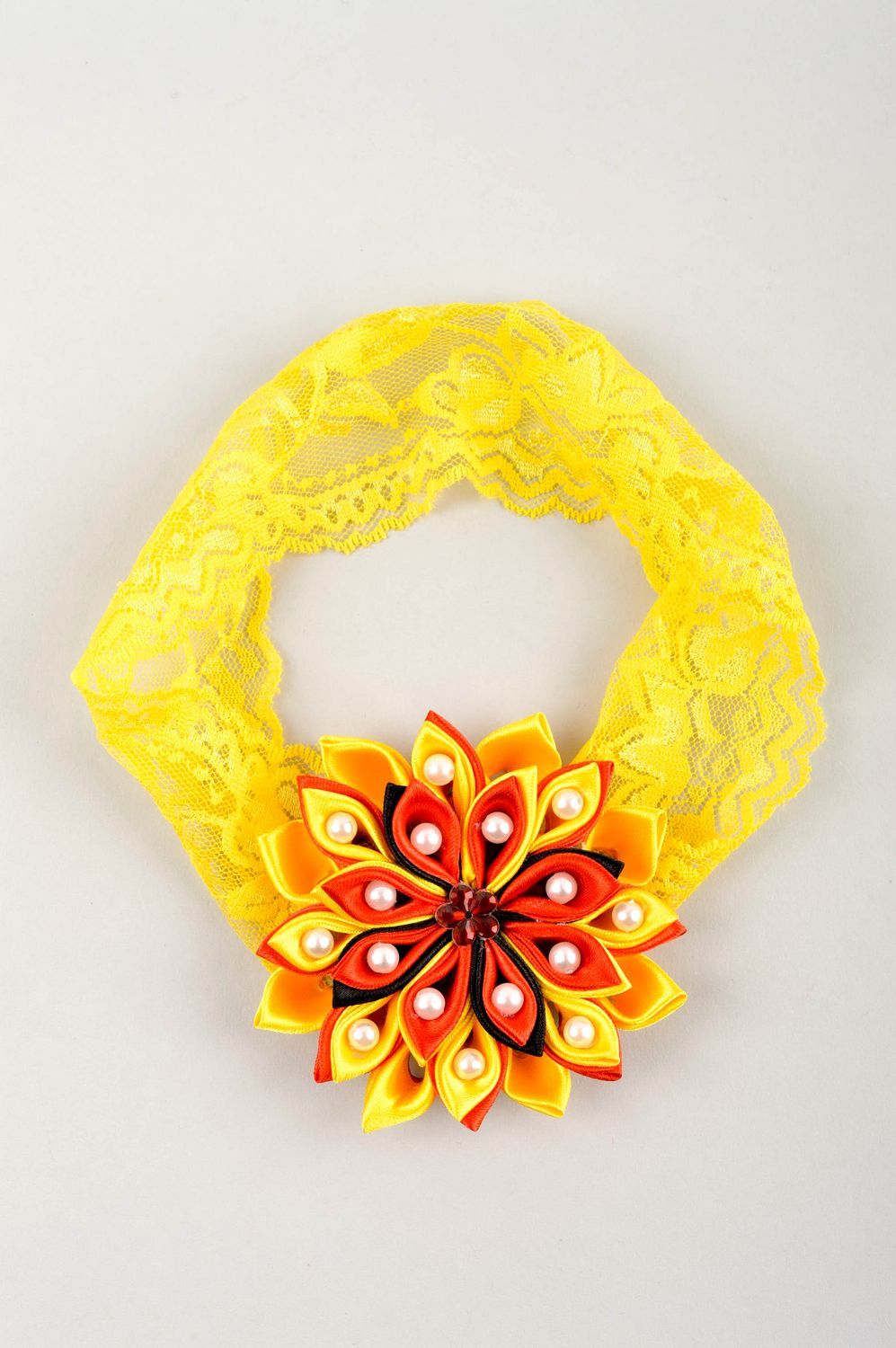 Beautiful handmade headband flower headband for kids designer hair accessories photo 4
