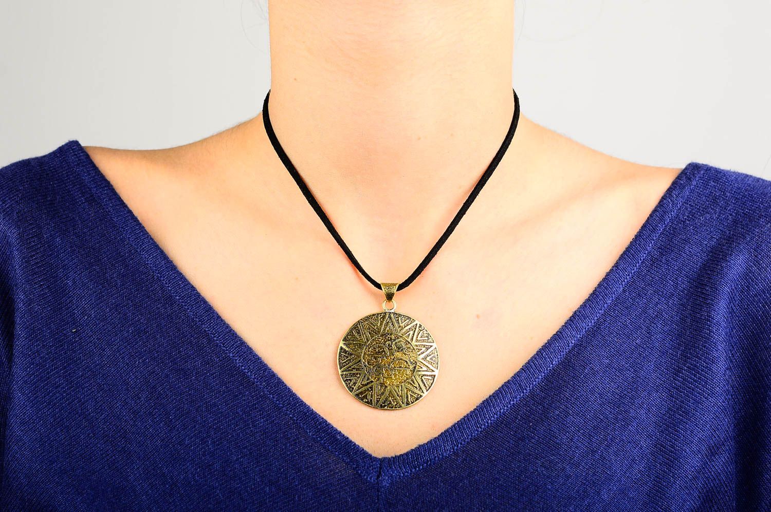 Handmade pendant designer accessory gift ideas metal pendant for girls photo 2