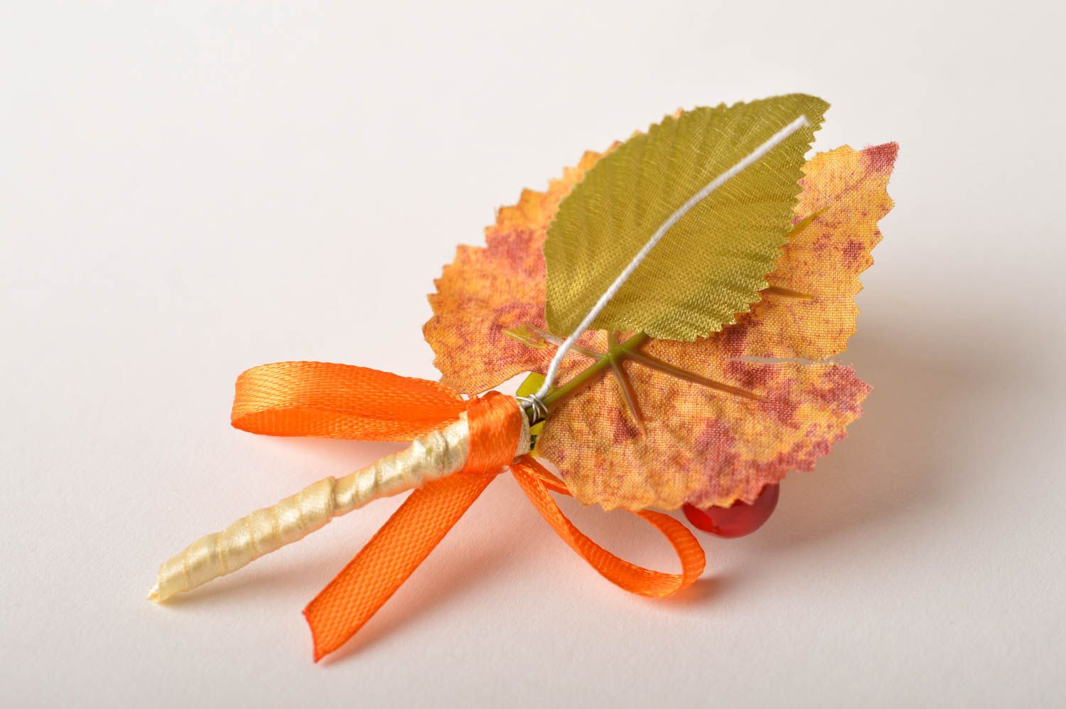Ramillete de flores de novio adorno para boda artesanal flores decorativas foto 6
