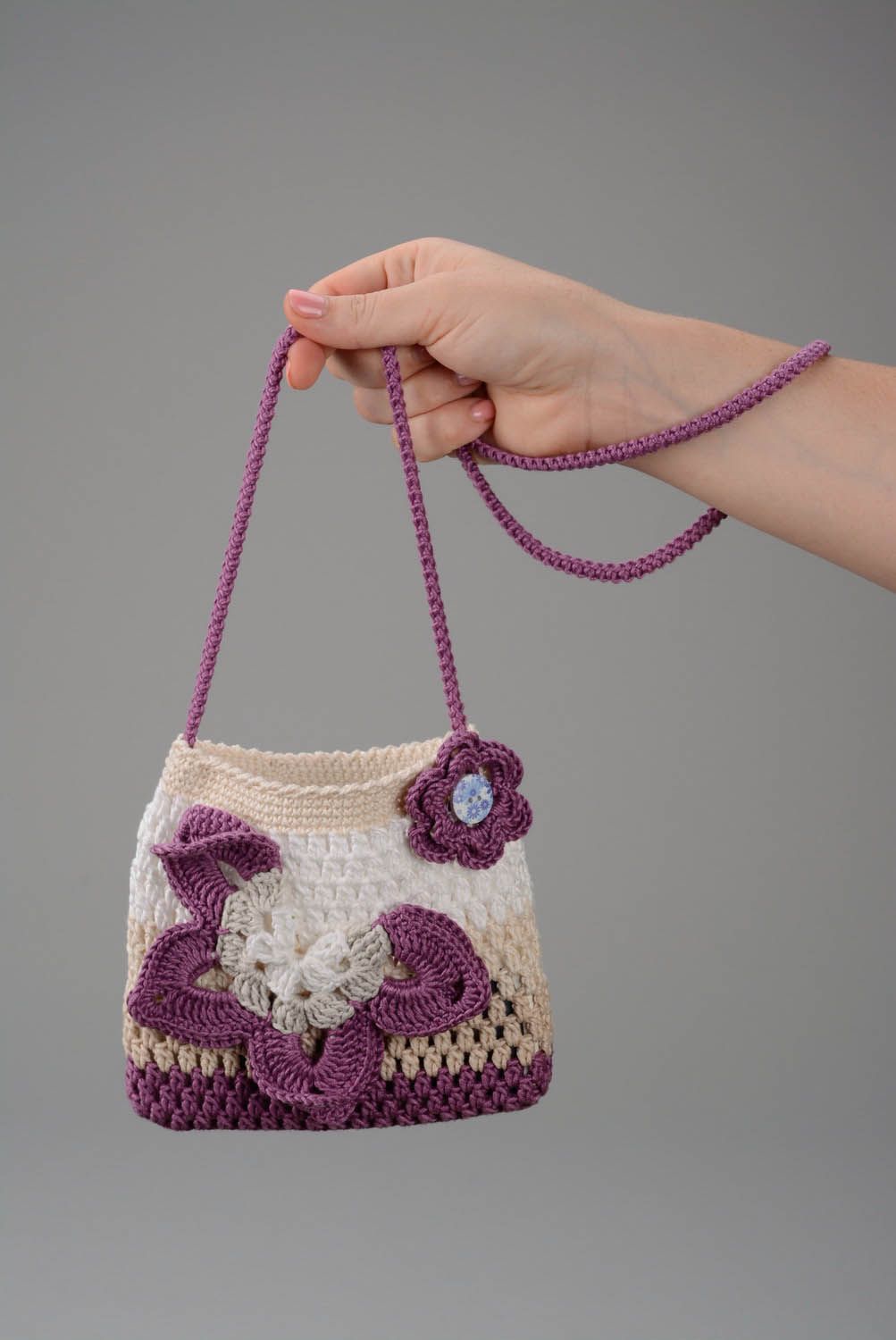 Crocheted Baby Bag photo 1