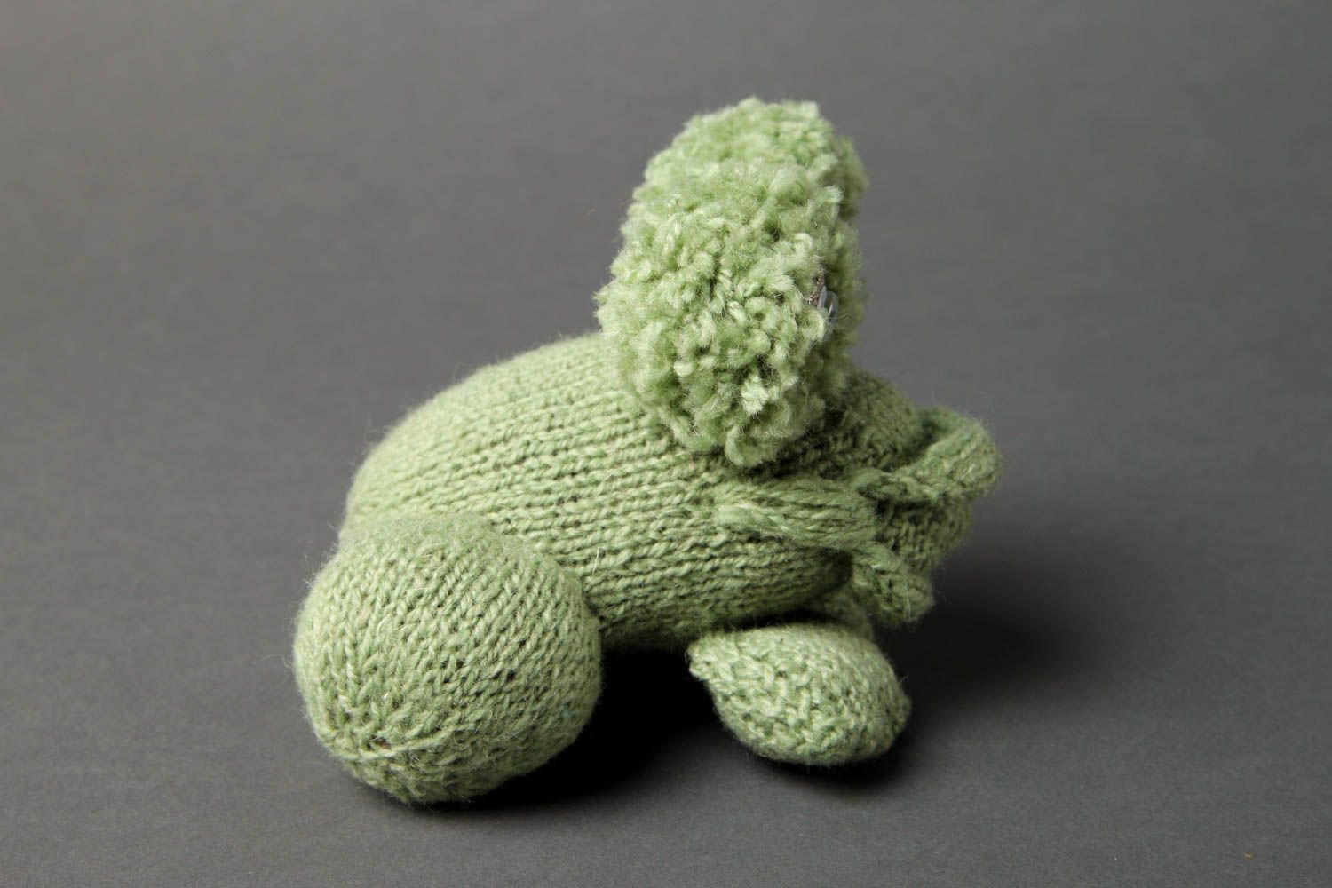 Handmade Frosch Spielzeug Stoff Kuscheltier Deko Ideen Haus Geschenk für Kind foto 3