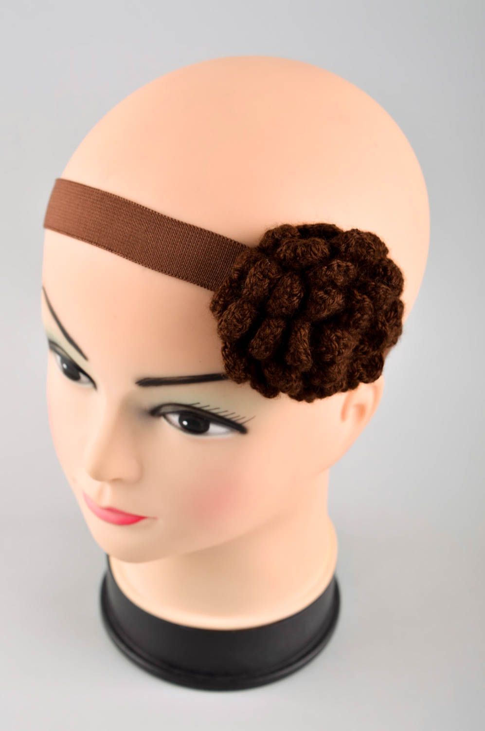Banda para el cabello artesanal de moda cinta de pelo regalo para niña foto 2