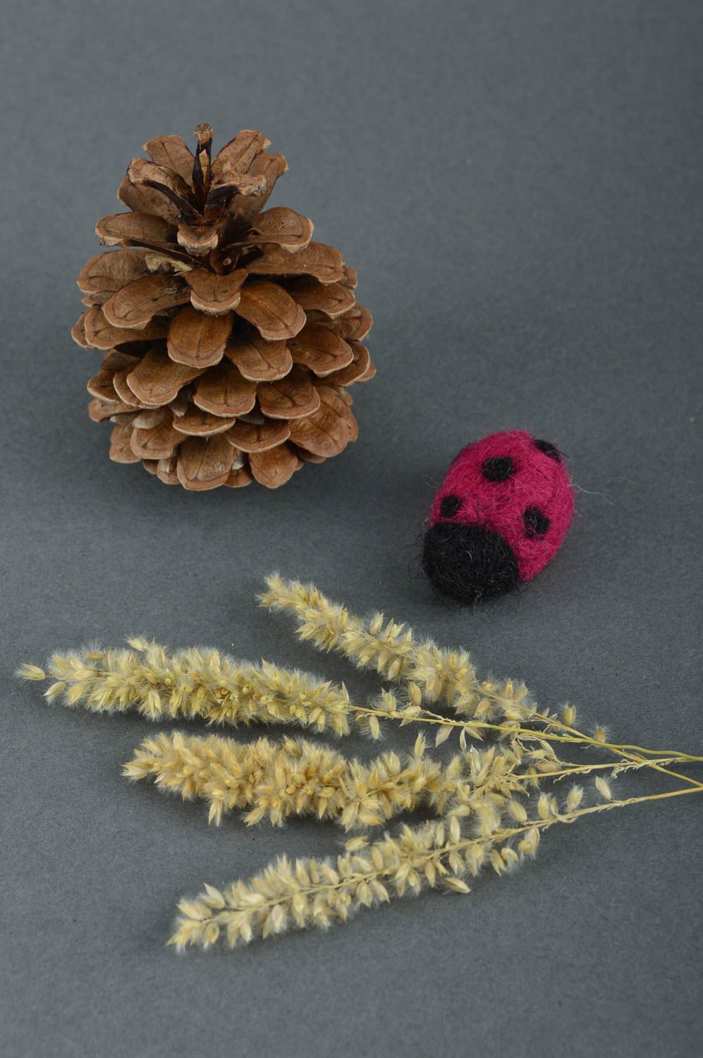 Juguete artesanal de lana natural muñeco de peluche regalo original para niño foto 5