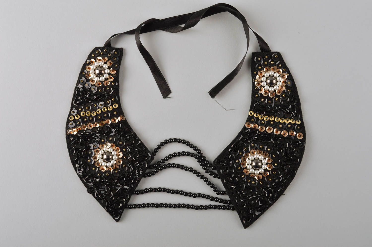 Handmade Kragen Schmuck Collier Halskette Accessoire für Frauen originell foto 2