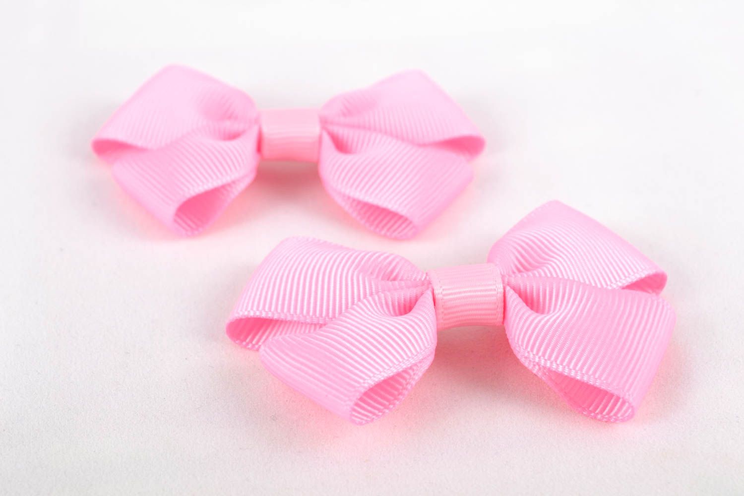 Unusual handmade textile bows hair bow brooch jewelry jewelry making supplies photo 3
