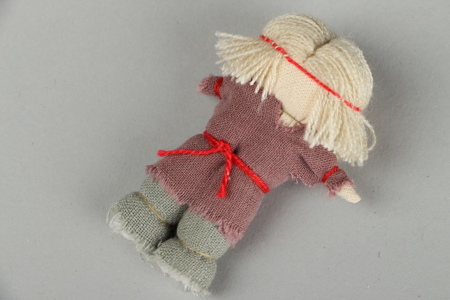 Традиционная народная кукла Кузя фото 2
