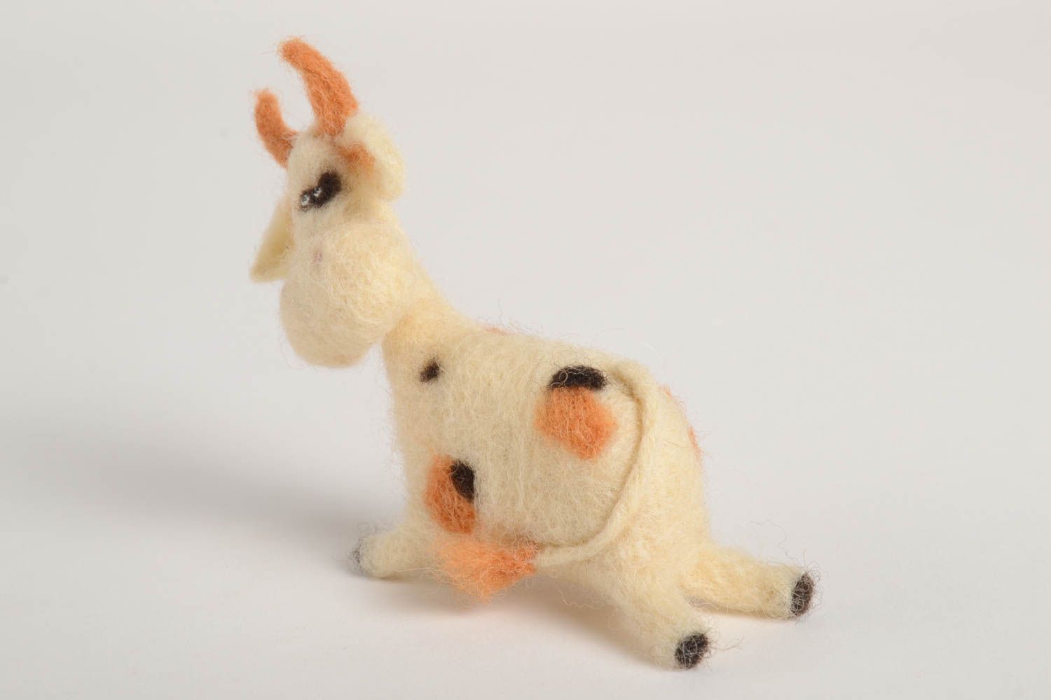 Unusual handmade soft toy best toys for kids cute childrens toys needle felting photo 4