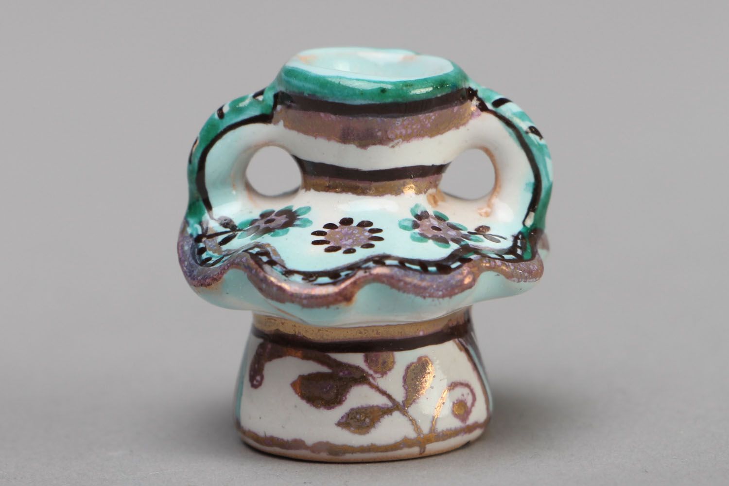 1,2 inches porcelain pitcher for shelf décor 0,03 lb photo 1