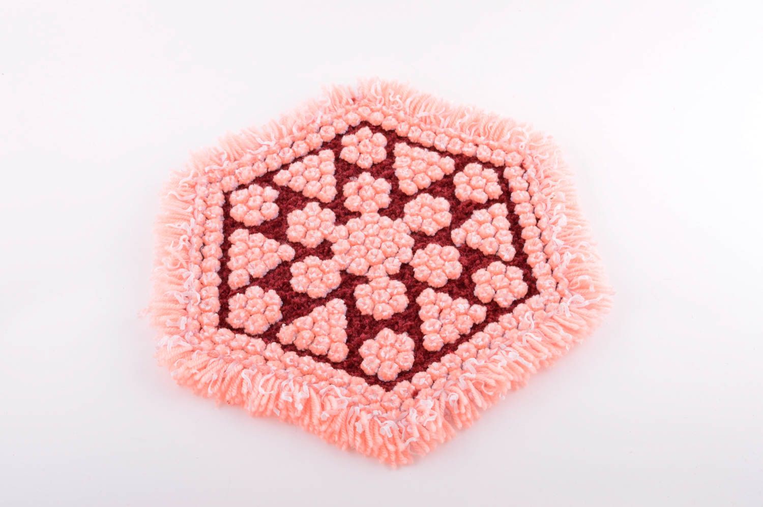 Beautiful handmade woven napkin decorative napkin home textiles table decor idea photo 1