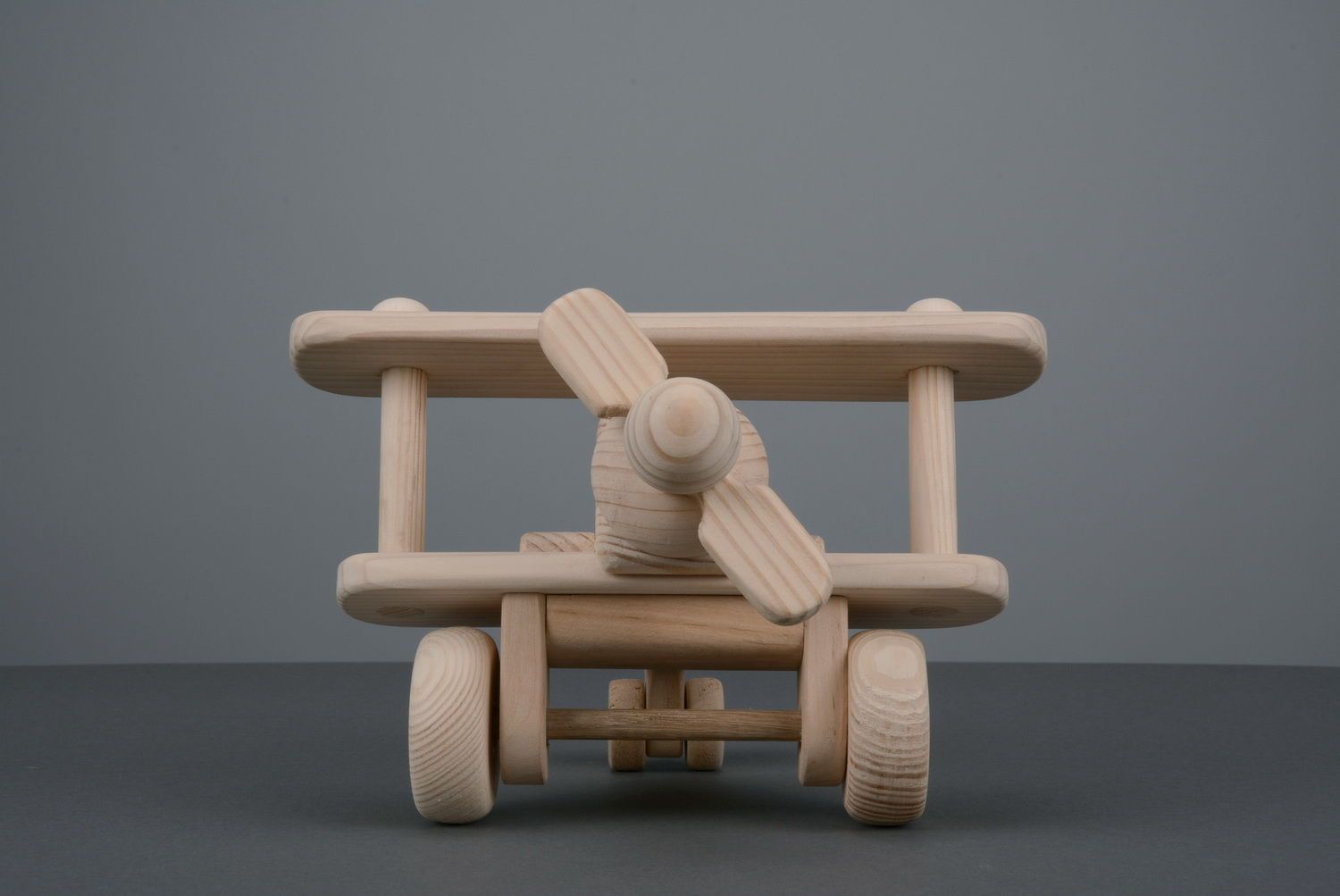 Aereo giocattolo fatto a mano giocattolo di legno giocattolo da bambino foto 2