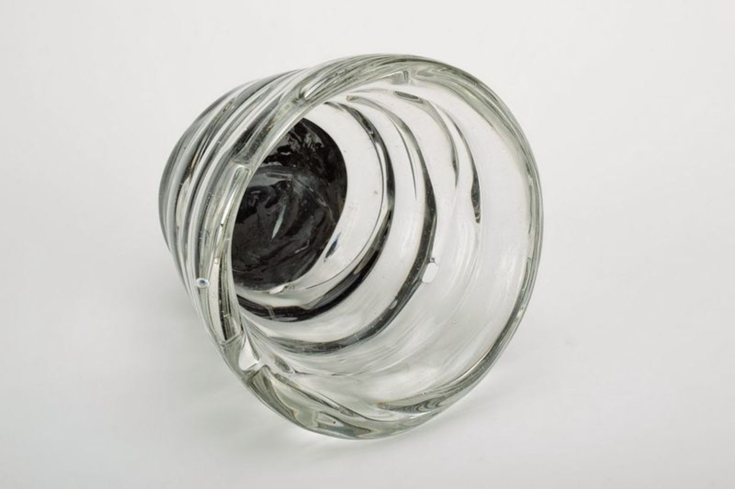 Столовая ваза из гутного стекла для конфет фото 4