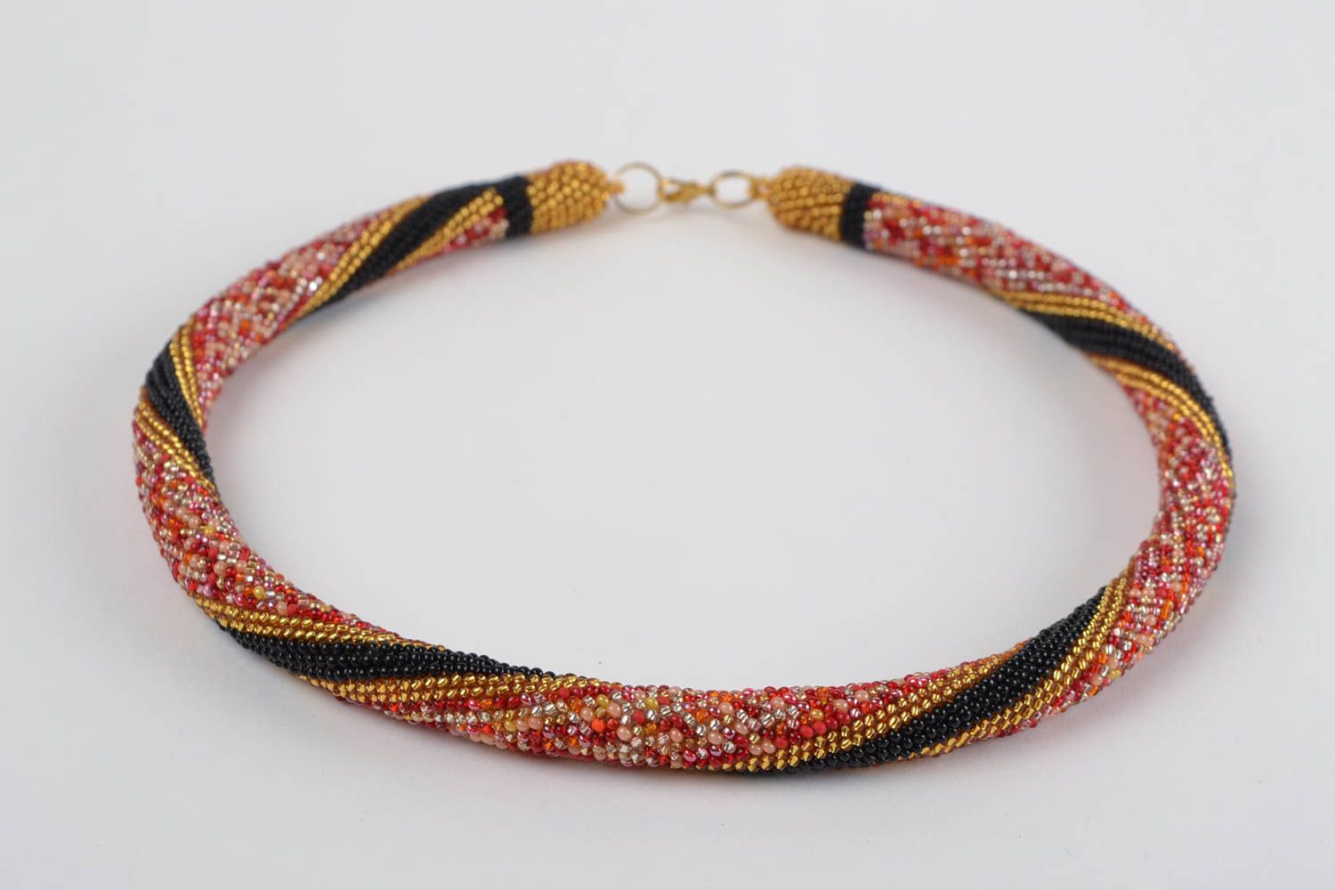 Collier Halskette handmade Damen Collier Geschenk für Frauen exklusiver Schmuck foto 3
