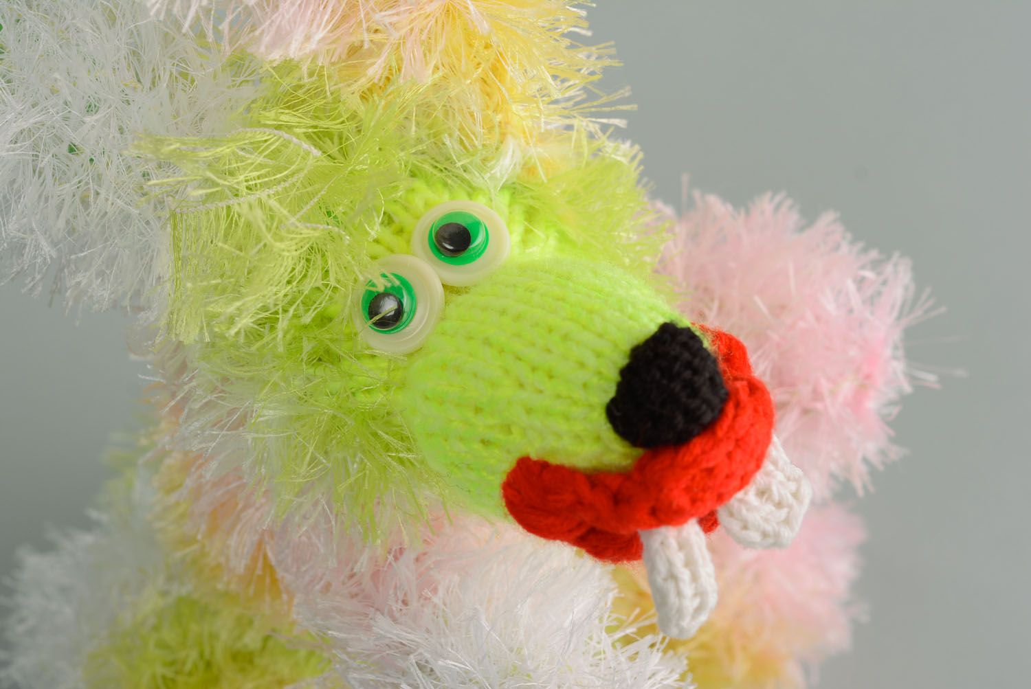 Crochet toy Fluffy Hare photo 2