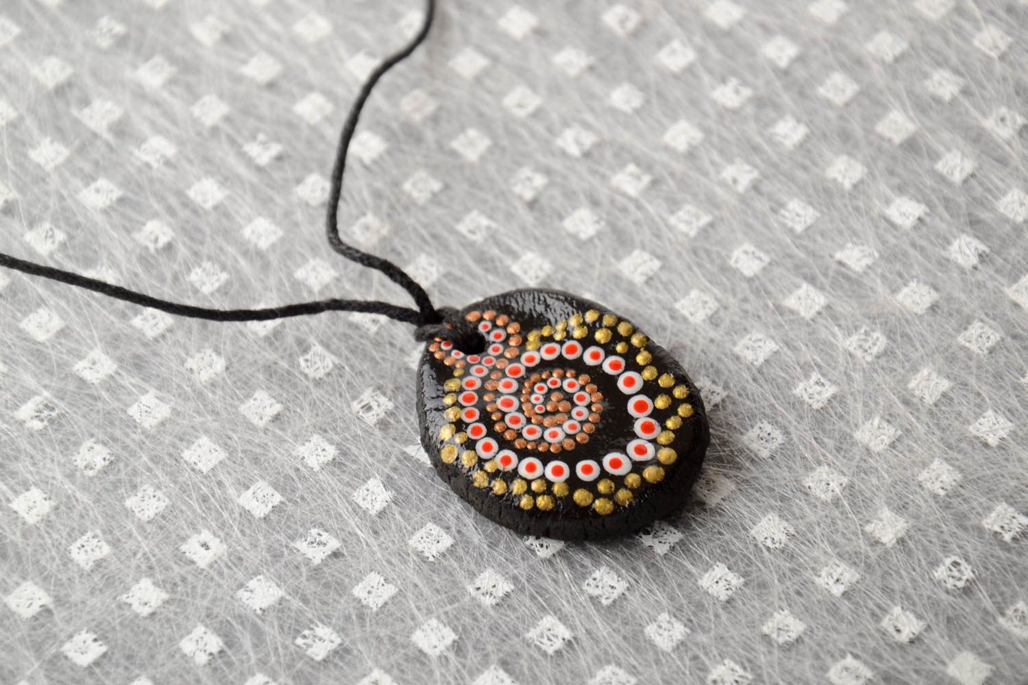 Handmade pendant designer pendant unusual accessory gift ideas gift fir girls photo 1