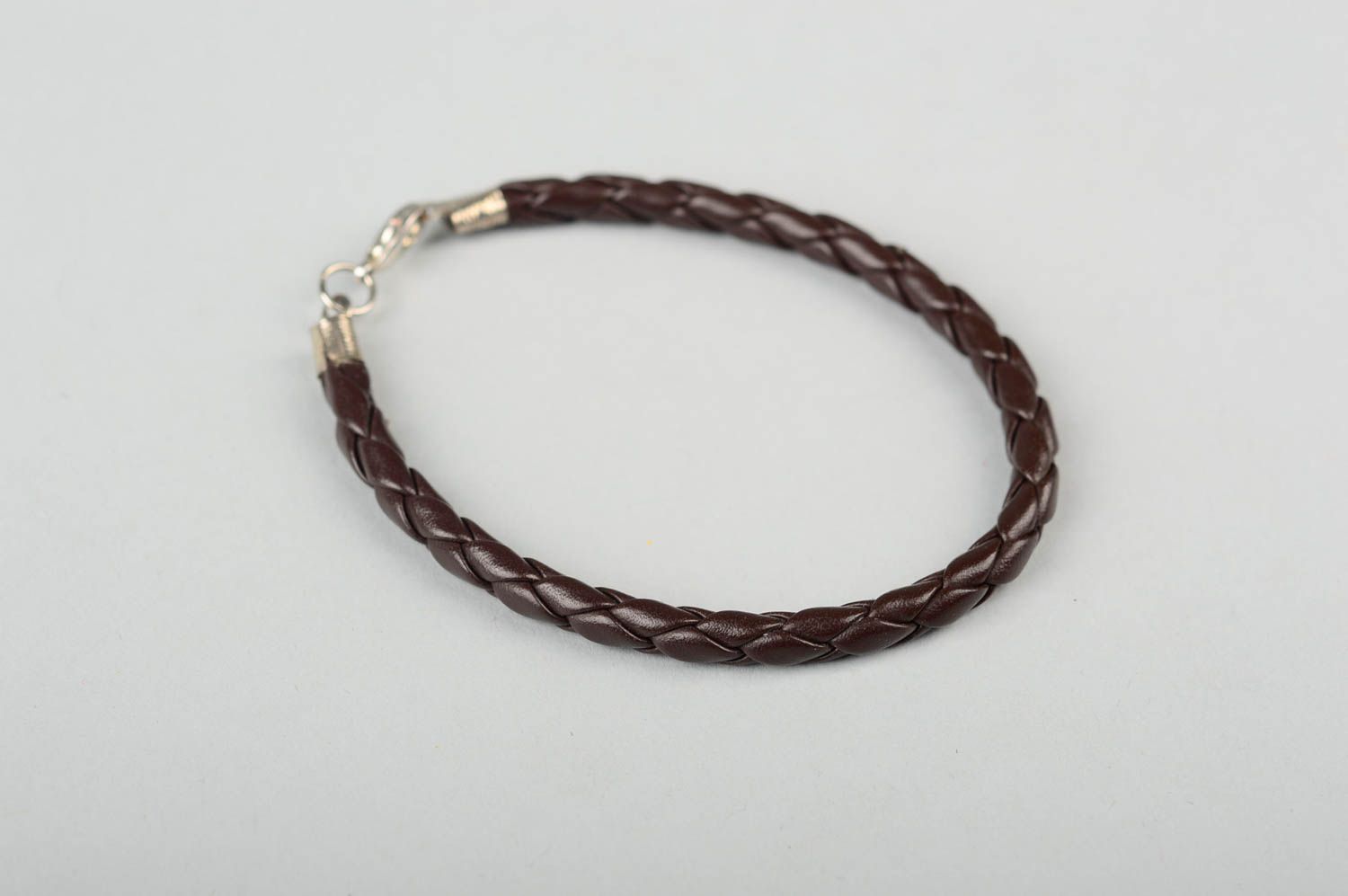 Handmade thin cute bracelet unusual beautiful bracelet elegant jewelry photo 1