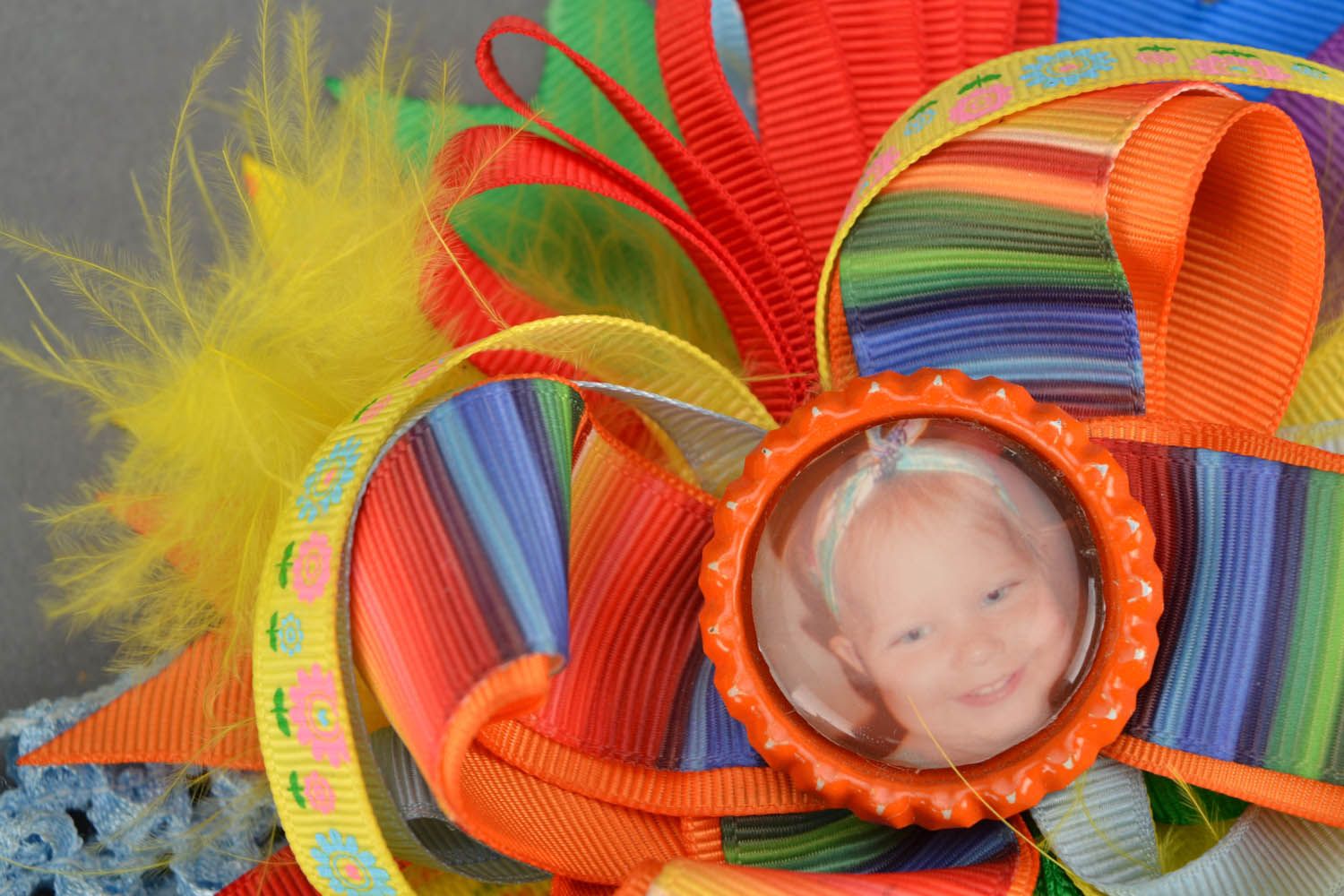 Bright children's headband photo 4