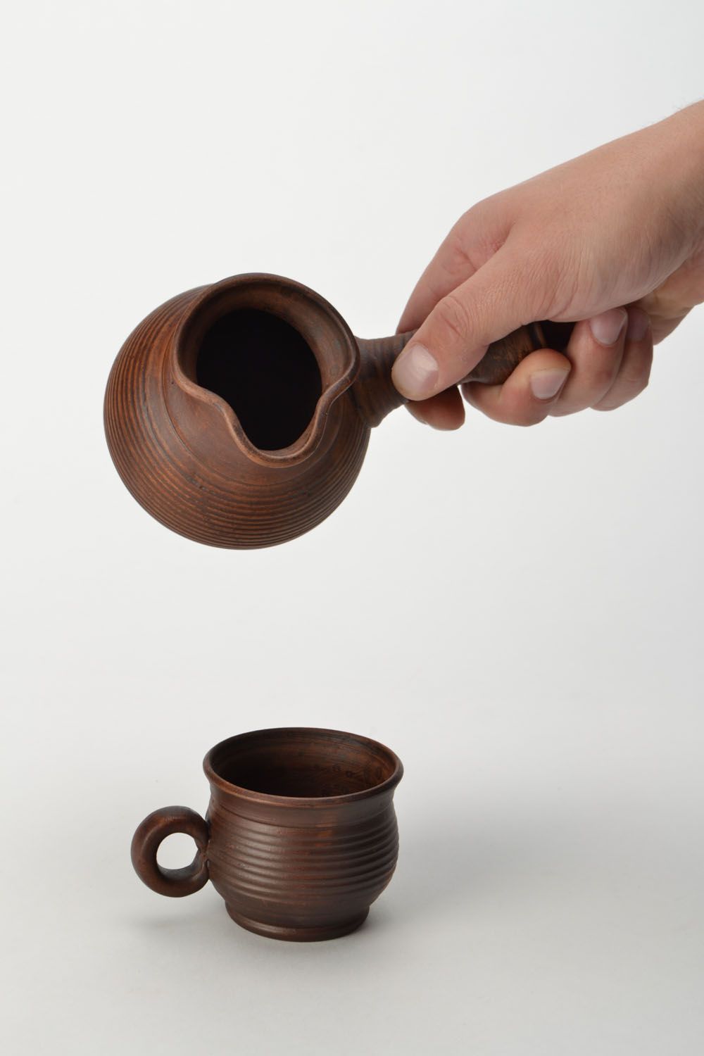 Cezve de cerâmica para café  foto 2