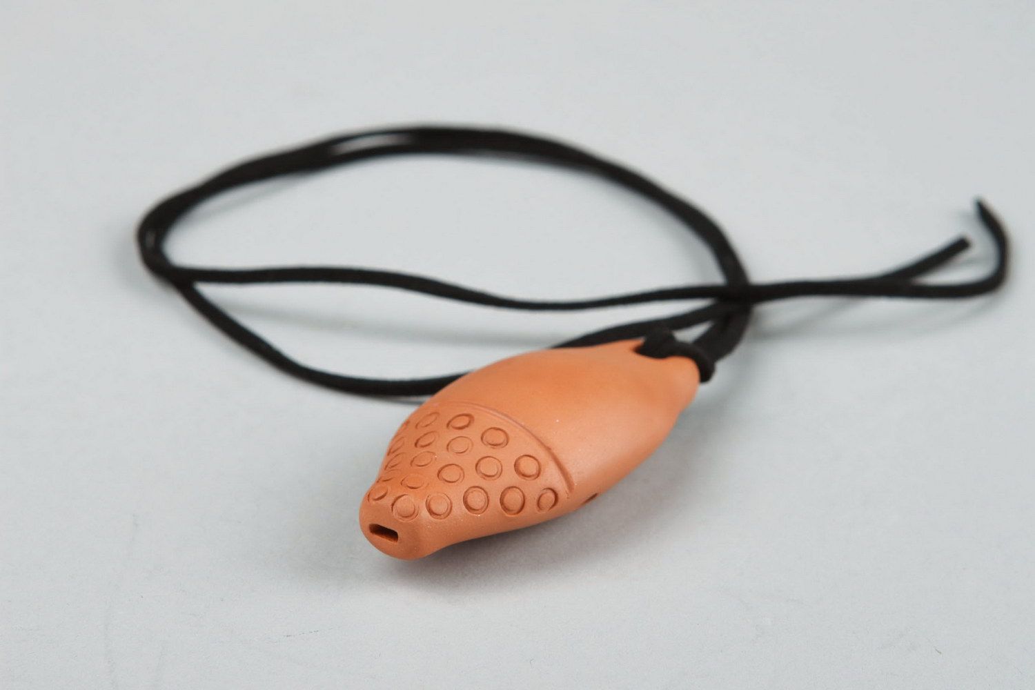 Pendant tin whistle with a cord photo 5