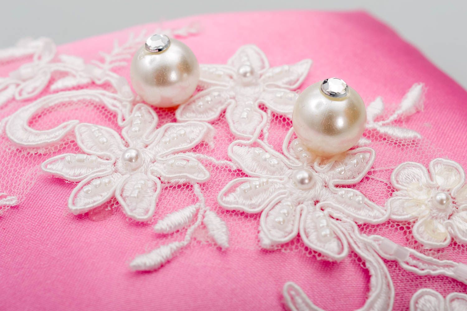 Coín para anillos hecho a mano regalo original accesorio de boda rosa foto 2