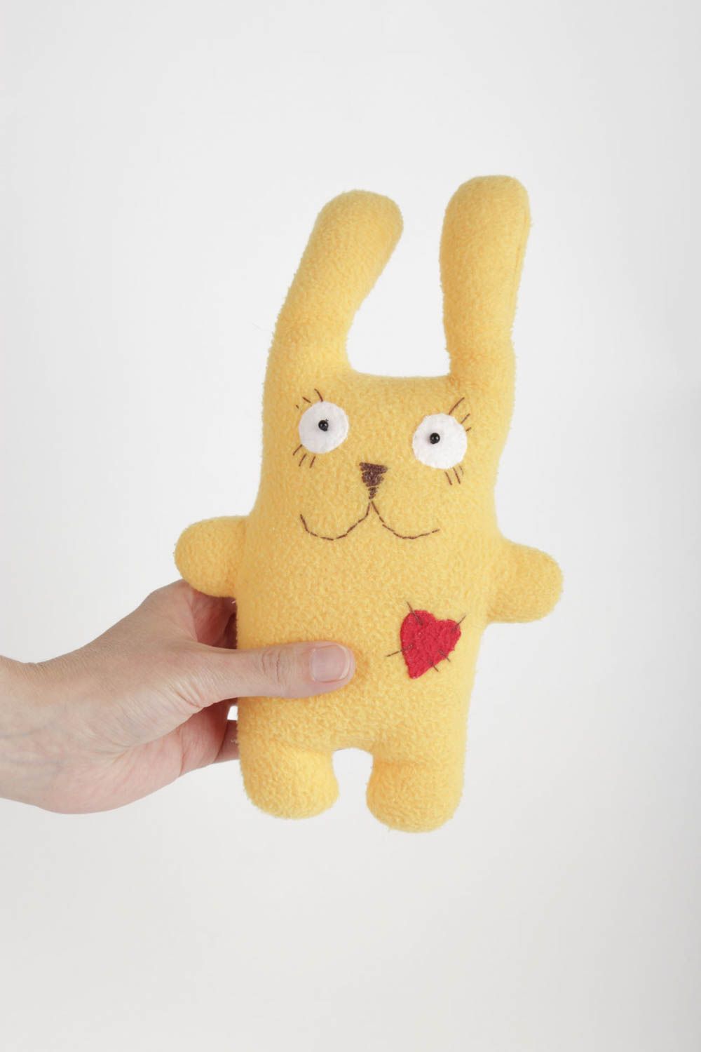 Conejo de peluche para decorar hecho a mano animalito de tela juguete para bebés foto 2