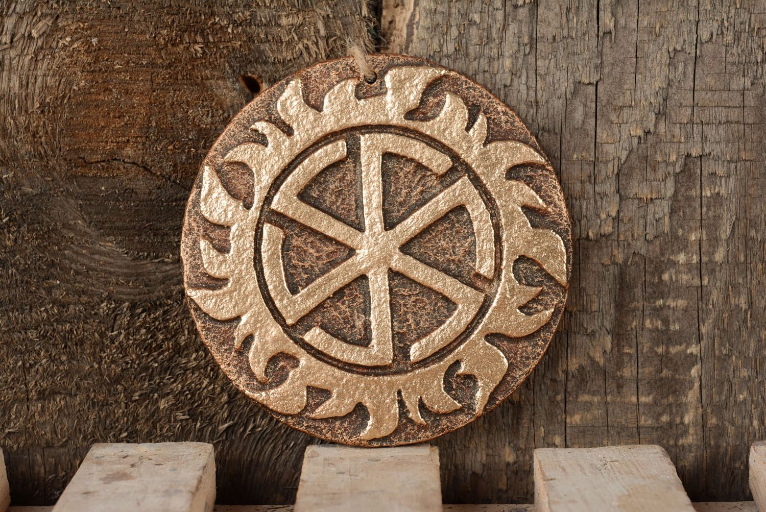 Amuleto de cerâmica Gromovik foto 1