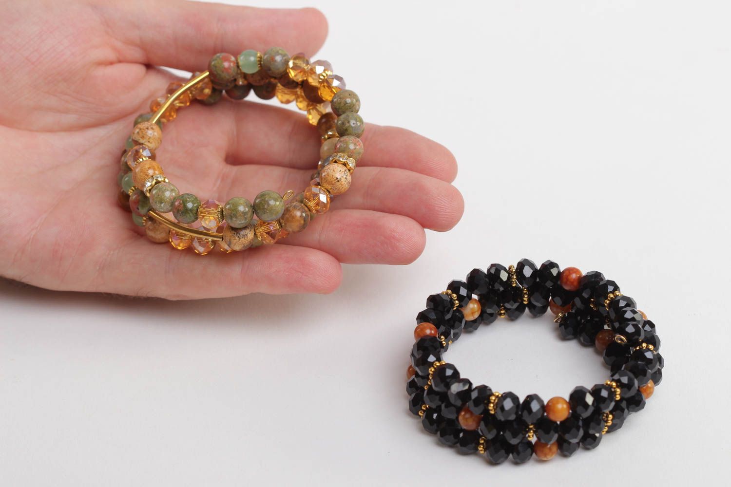 Handmade beads bracelet unusual bracelet designer accessories for girls photo 5