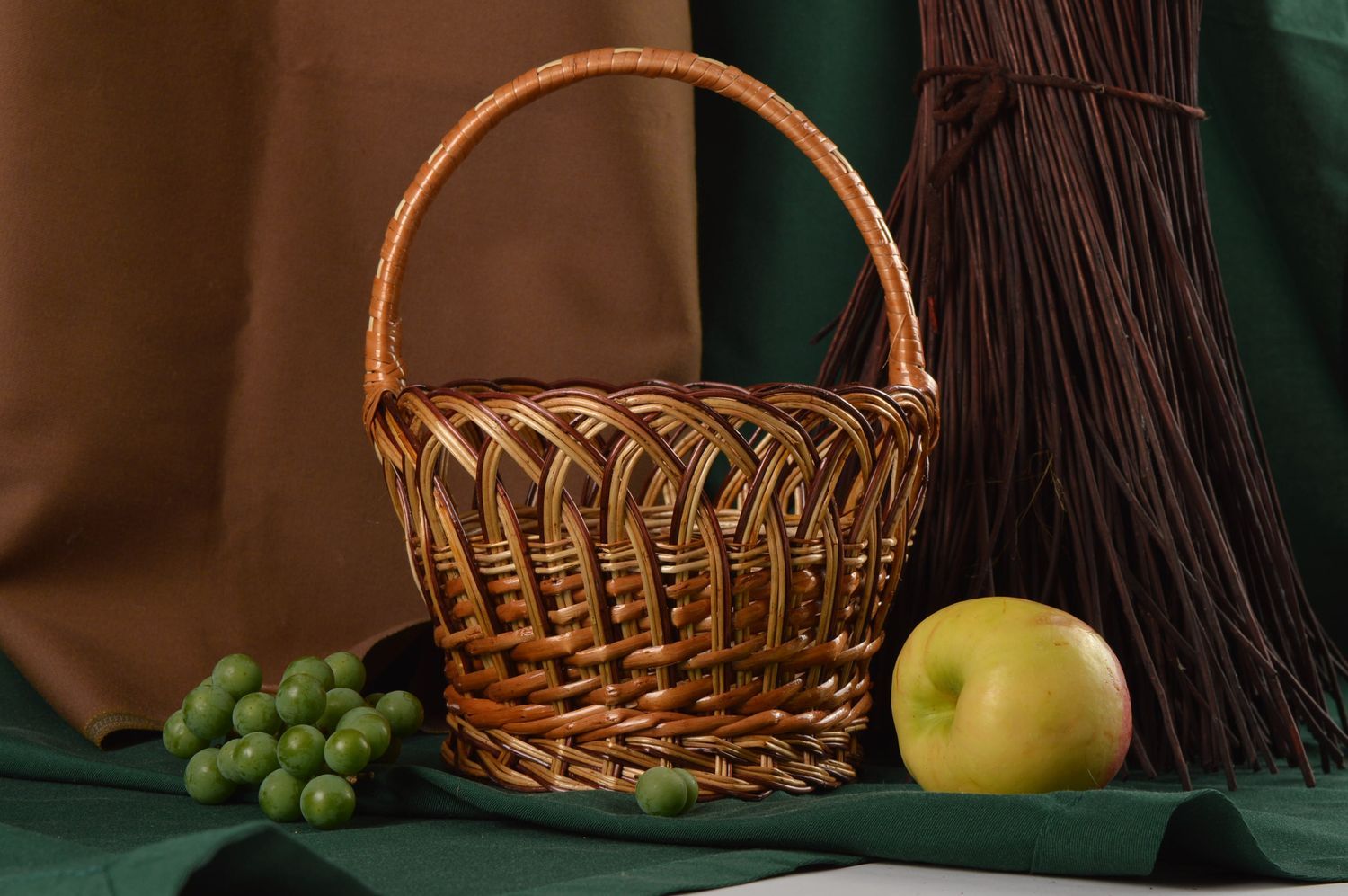 Beautiful handmade woven basket home goods home accessories handmade gifts photo 1