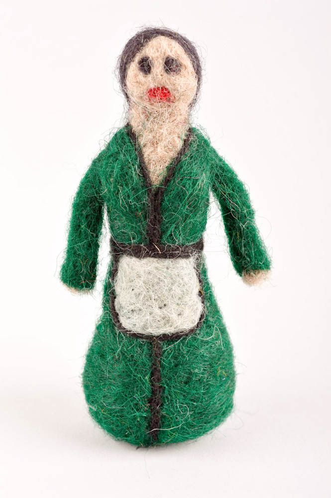 Muñeco de fieltro artesanal enfurtido juguete original regalo personalizado foto 2