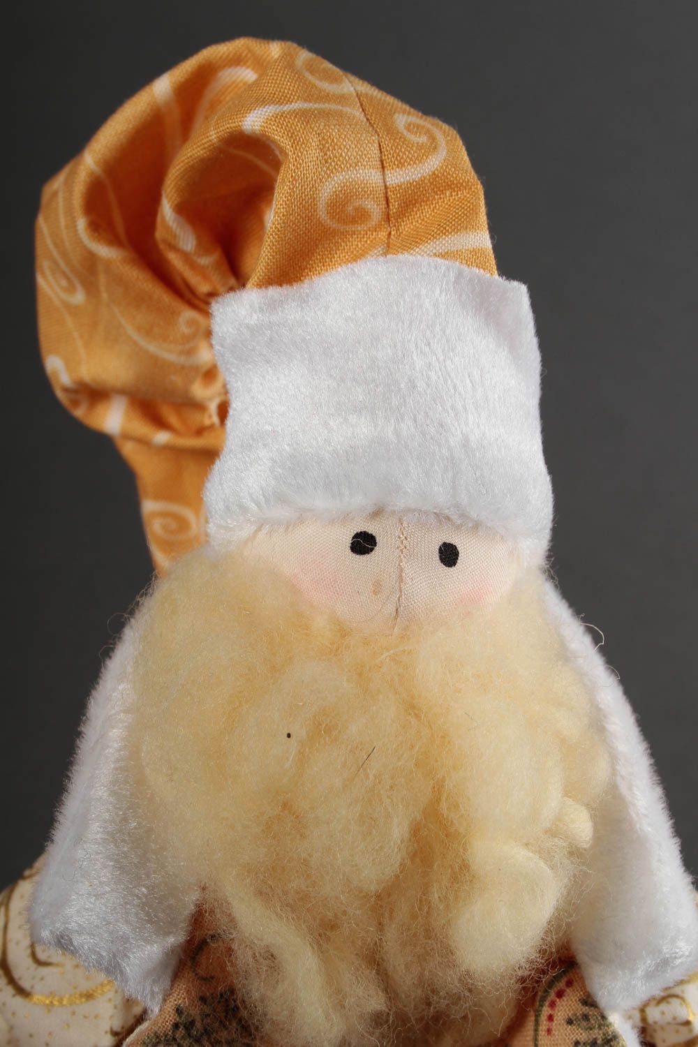 Schöne Deko Puppe handgemachte Designer Puppe Stoff Spielzeug Weihnachtsmann  foto 4