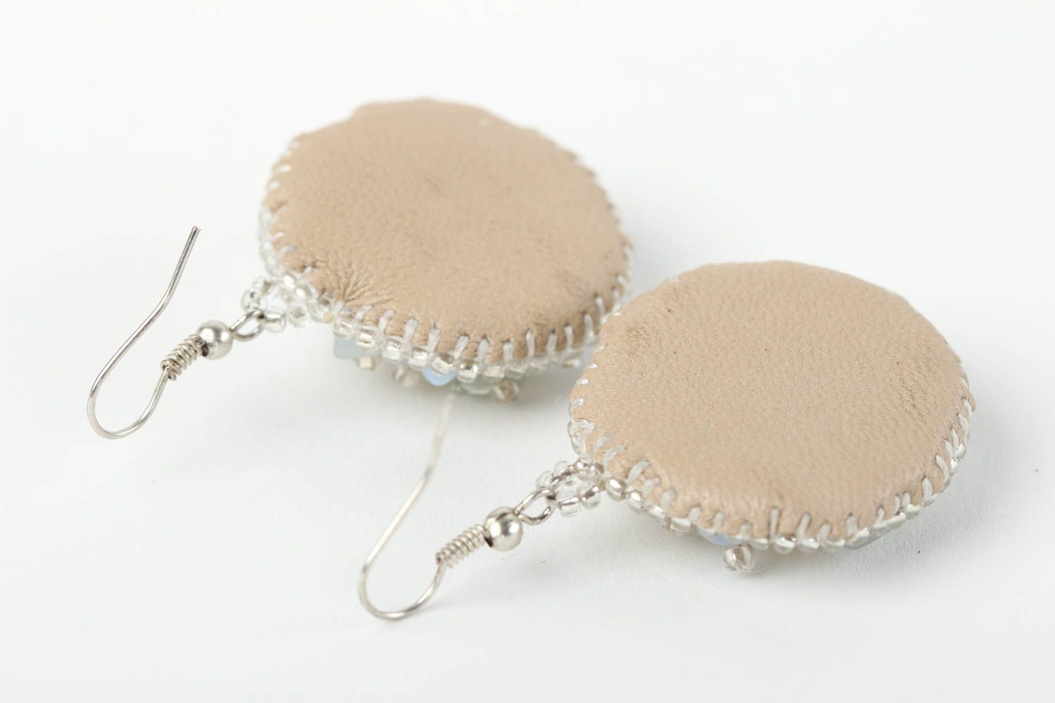 Unusual handmade beaded earrings gemstone earrings cool jewelry designs photo 4