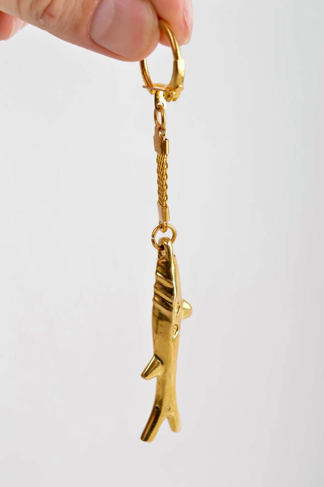 Schlüsselanhänger aus Metall handmade Designer Accessoire Schlüssel Schmuck  foto 5