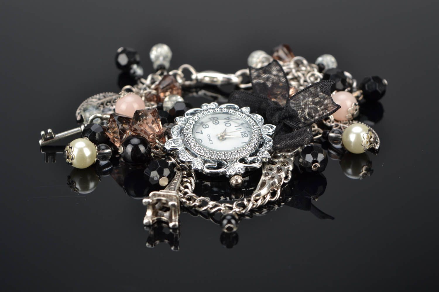 Women's watch with pendants photo 1
