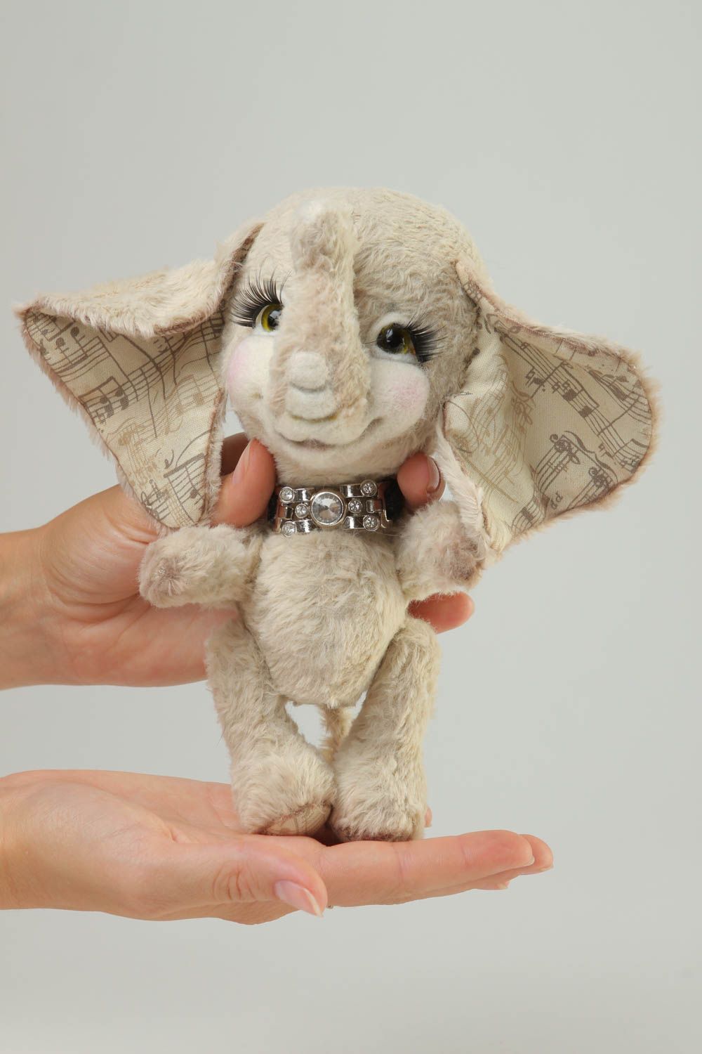 Handmade toy soft animal toy designer toy for baby nursery decor gift ideas photo 5