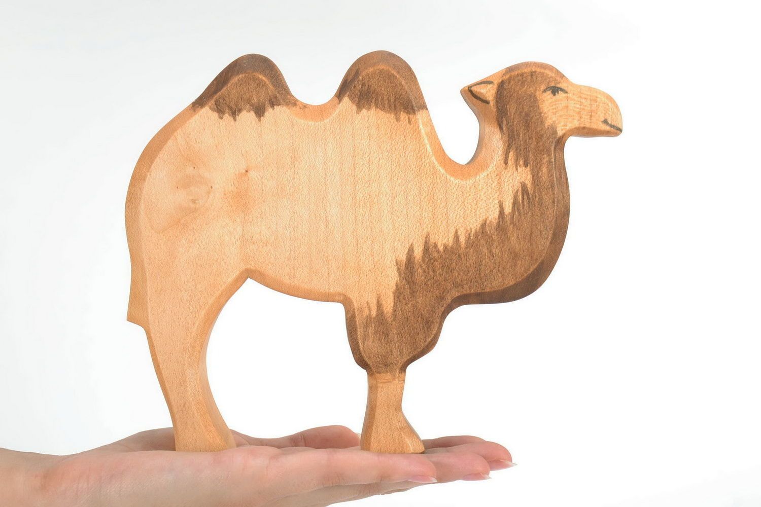 Figurilla de madera Camello foto 3
