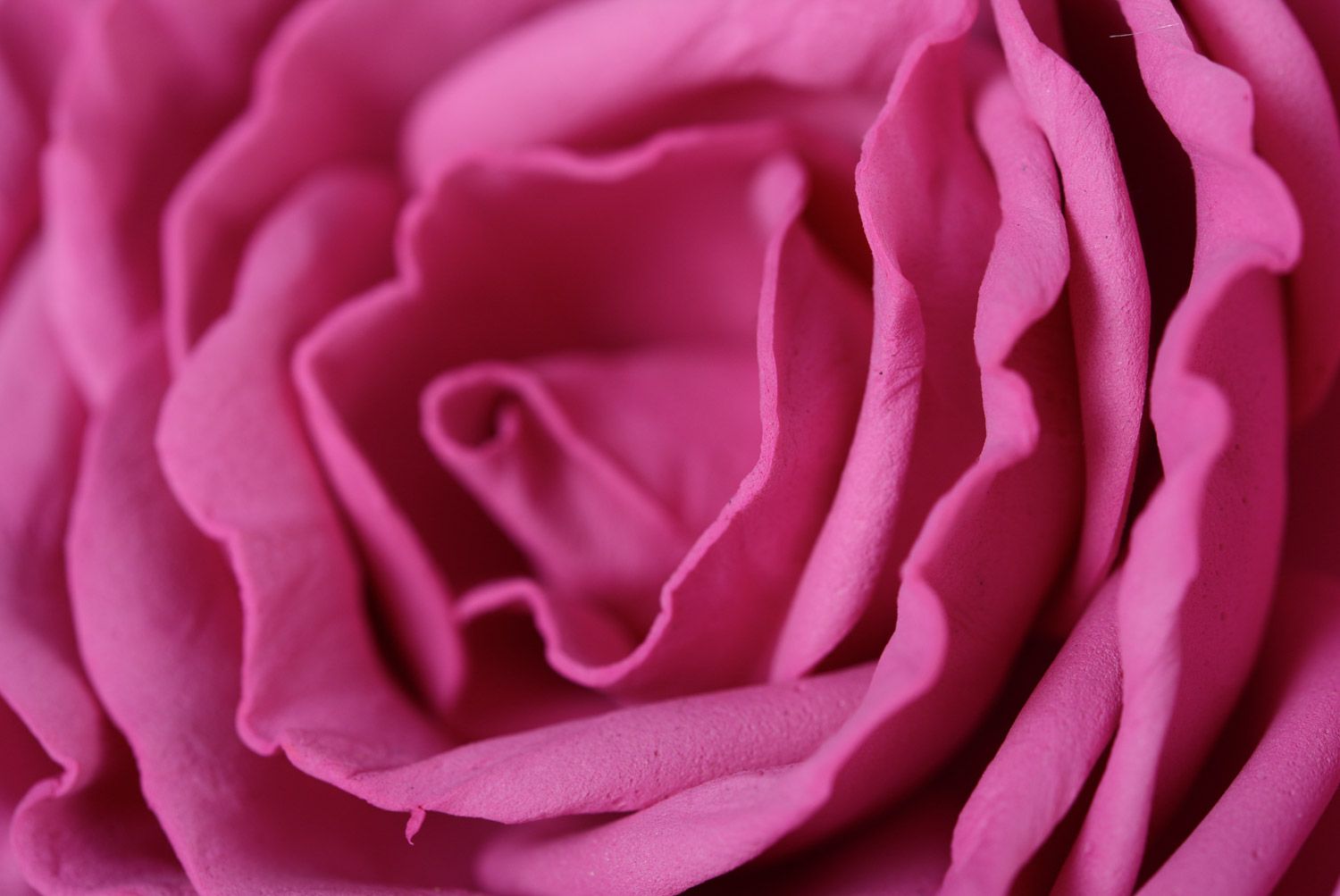 Élastique à cheveux fait main original en forme de fleur de couleur rose photo 2