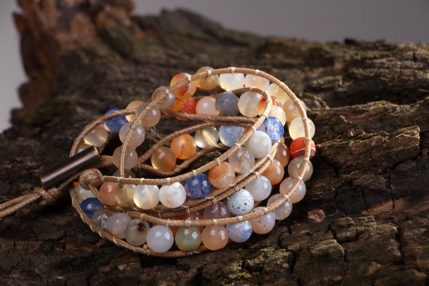 Bracelet with agate photo 1