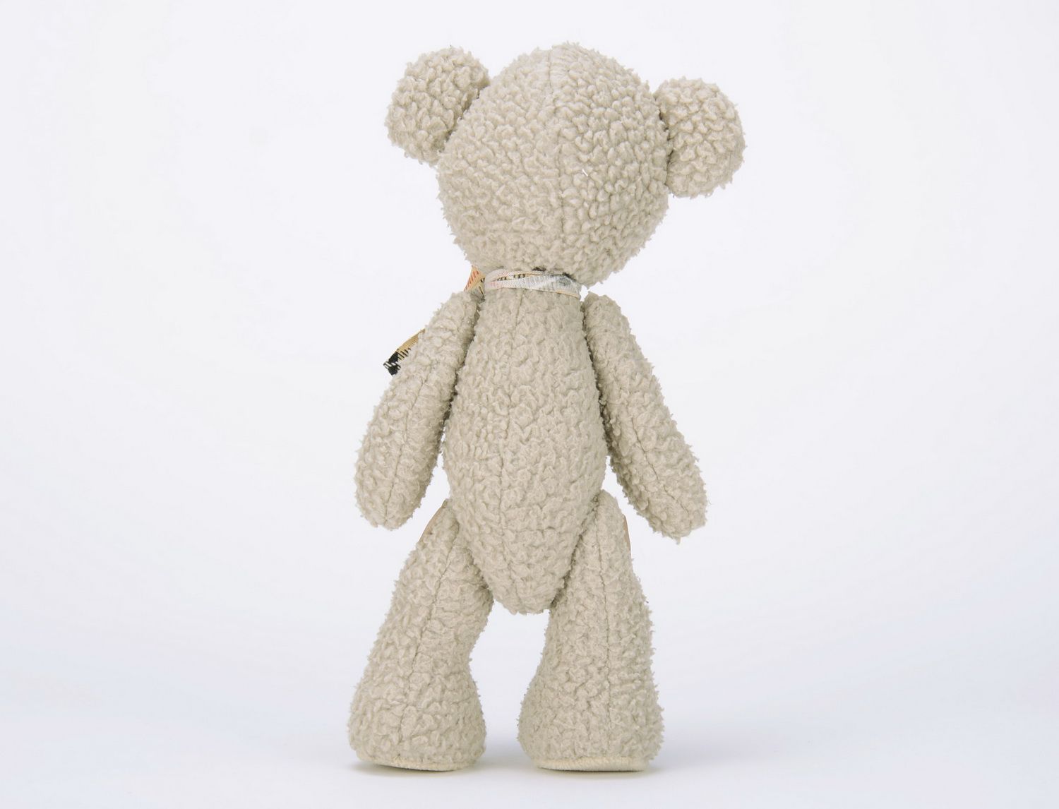Fabric toy bear photo 2