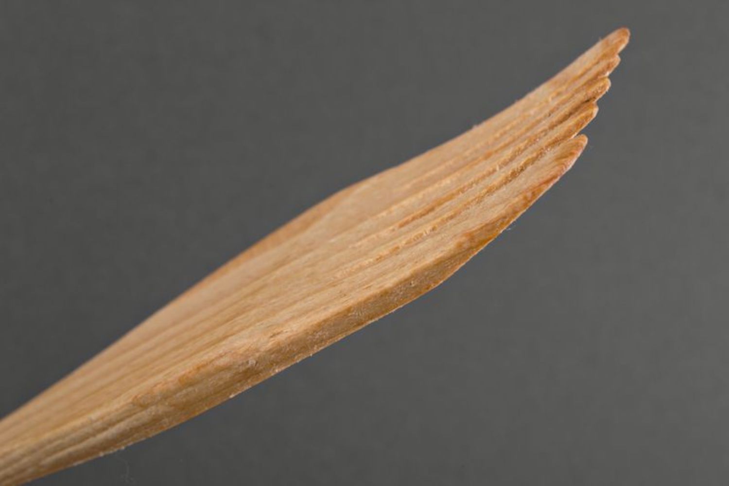 Деревянная лопатка-вилка кухонная фото 5