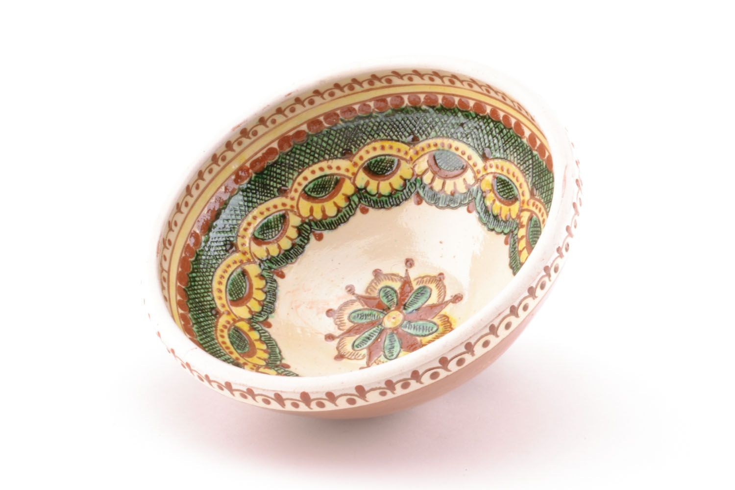 Ceramic bowl for fruits photo 2