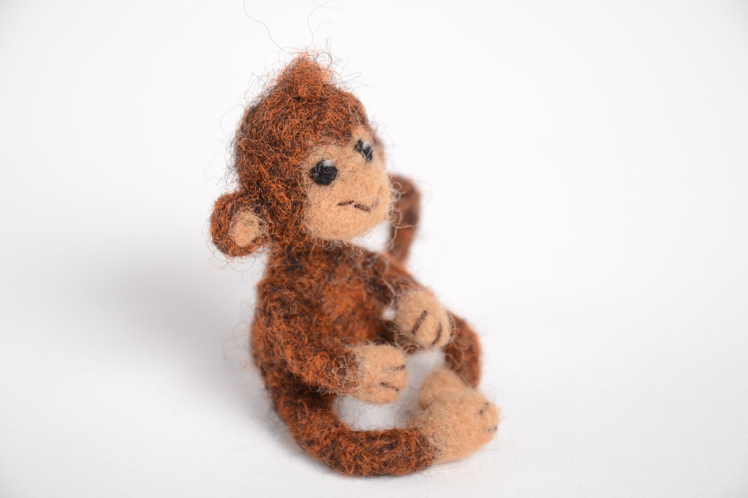 Handmade Schlüssel Anhänger Geschenk für Kinder Schlüssel Schmuck Affe  foto 5