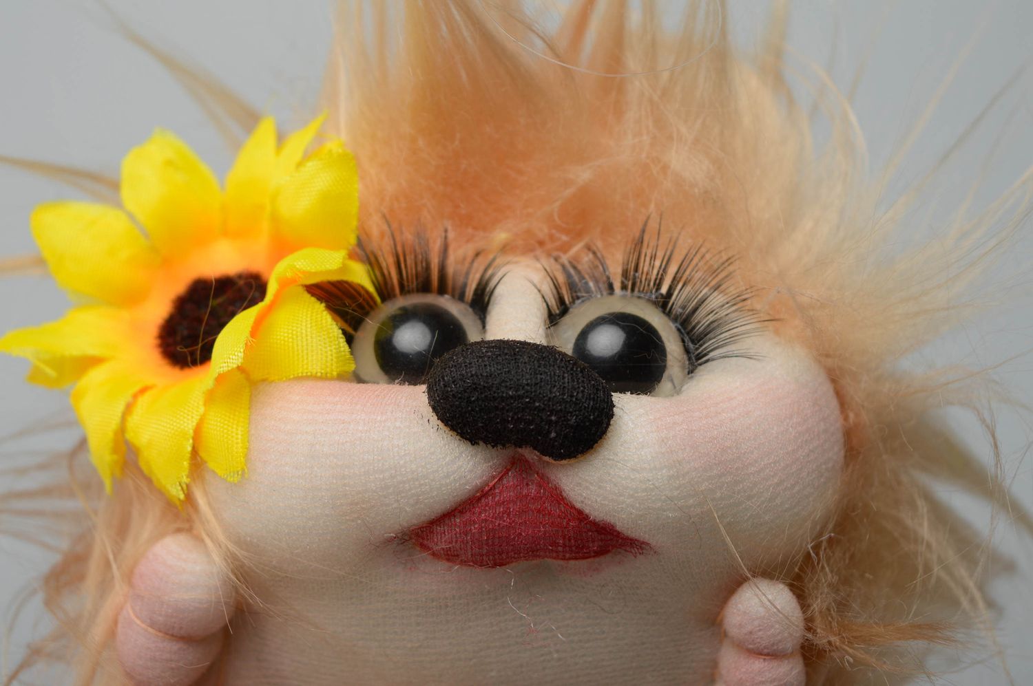 Soft sculpture toy Little Hedgehog photo 5