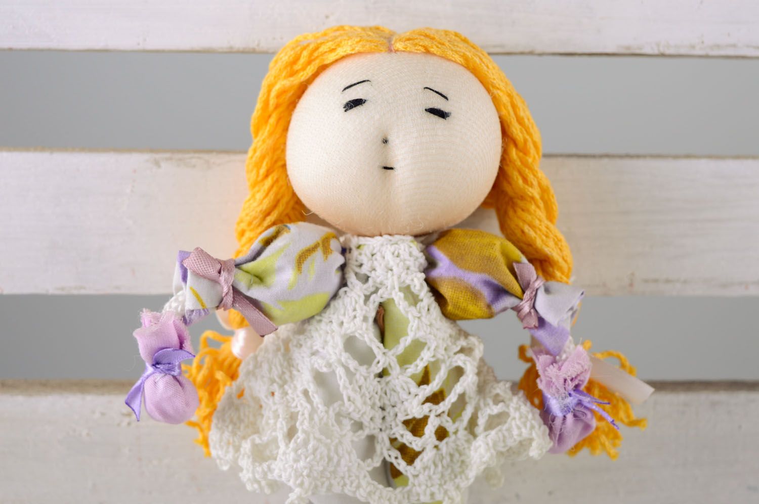 Текстильная куколка фото 2