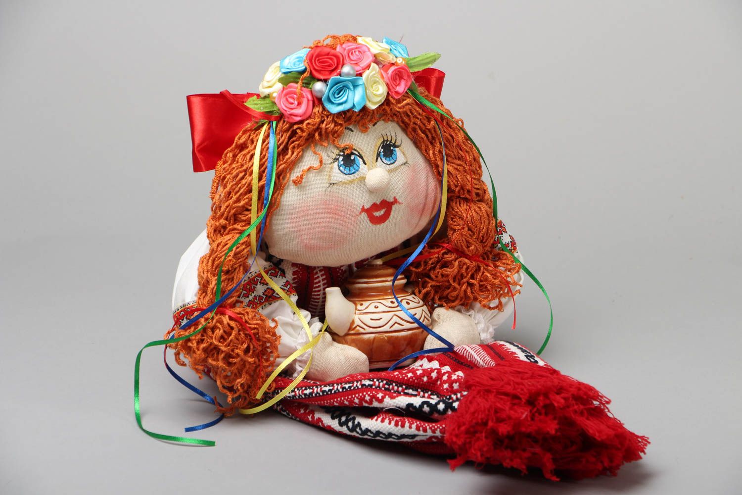 Кукла для пакетов Украиночка  фото 1